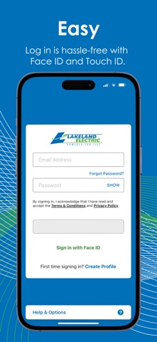 Lakeland Electric iPhone screenshot