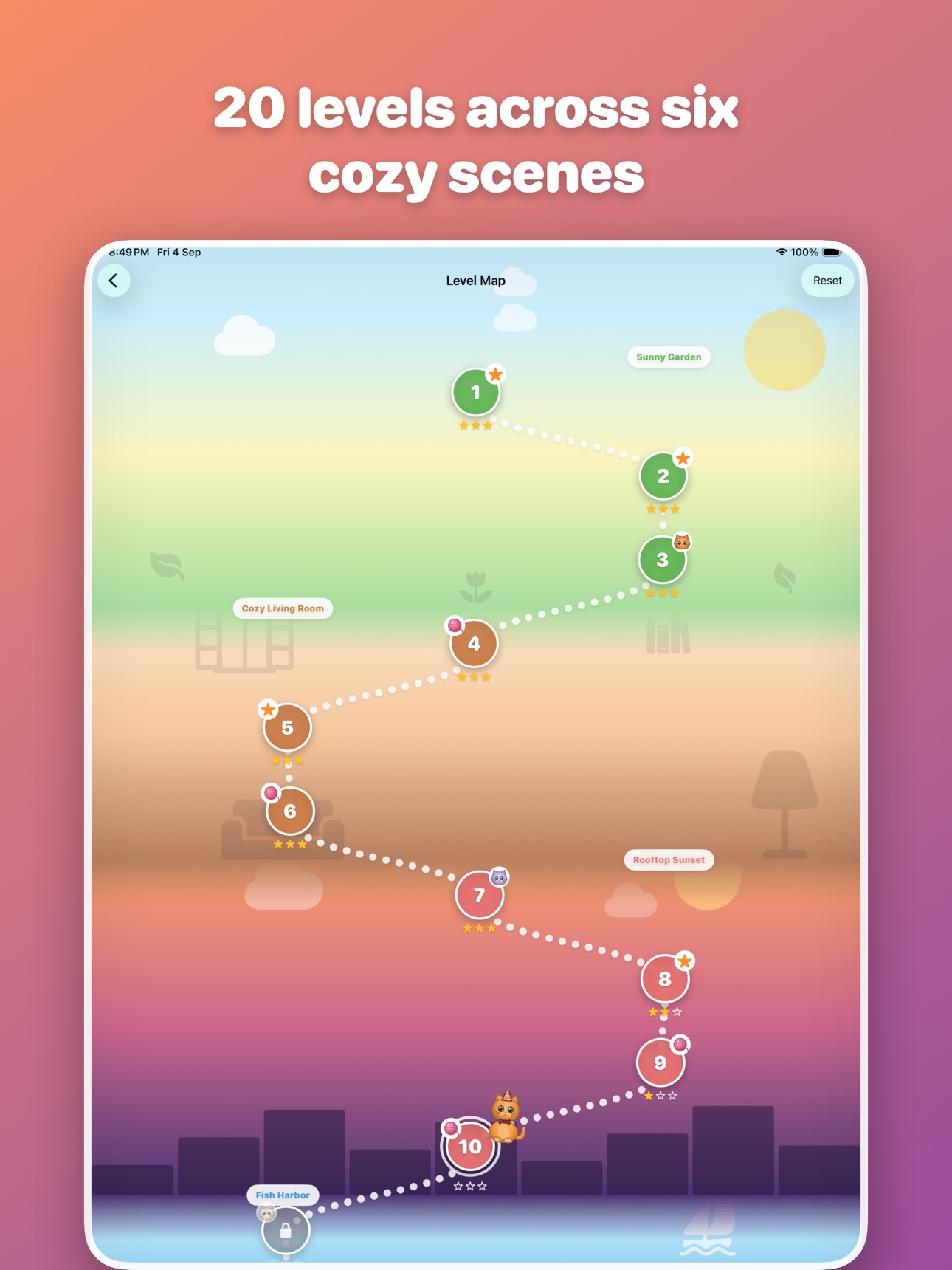 Screenshot 6 of Cat Match: Cozy Puzzle