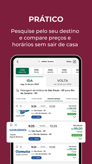 DeÔnibus - Passagens de Ônibus Screenshot