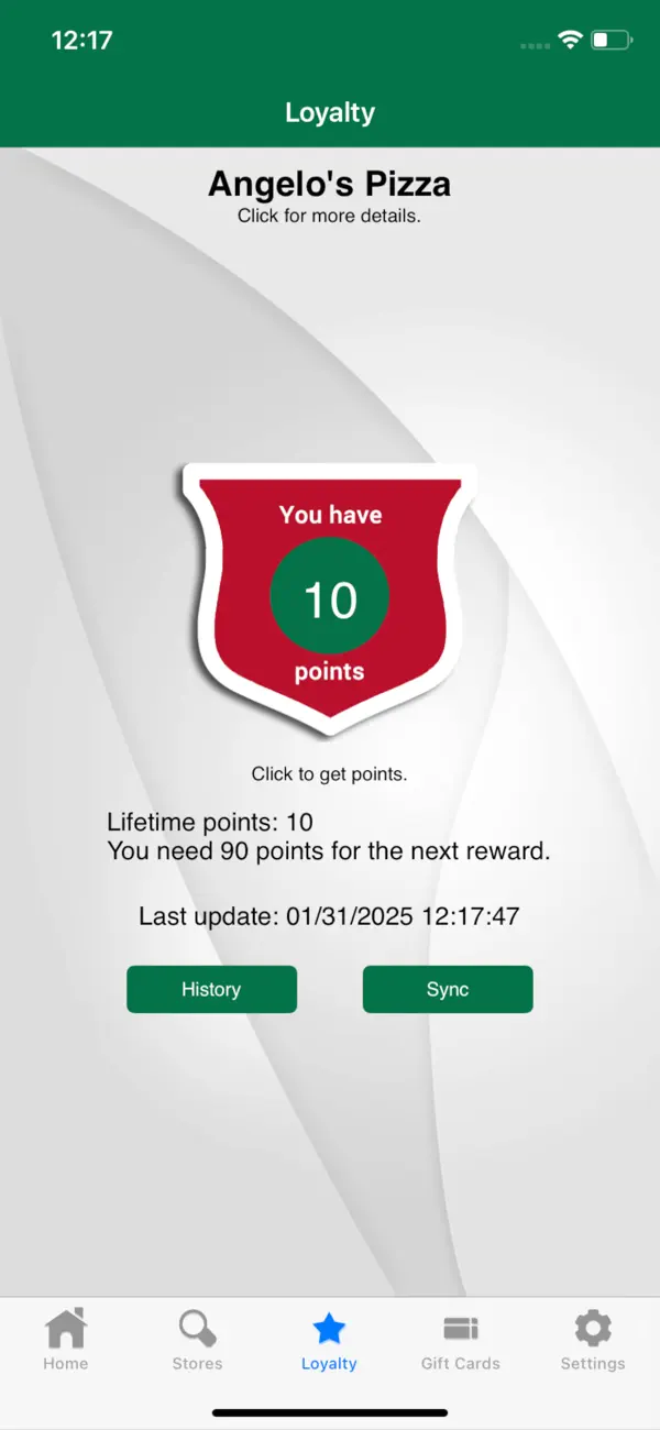 Screenshot #3 pour My Angelo's Pizza