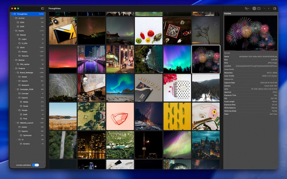 #1. ThroughView (macOS) بواسطة: Mao Sazaki