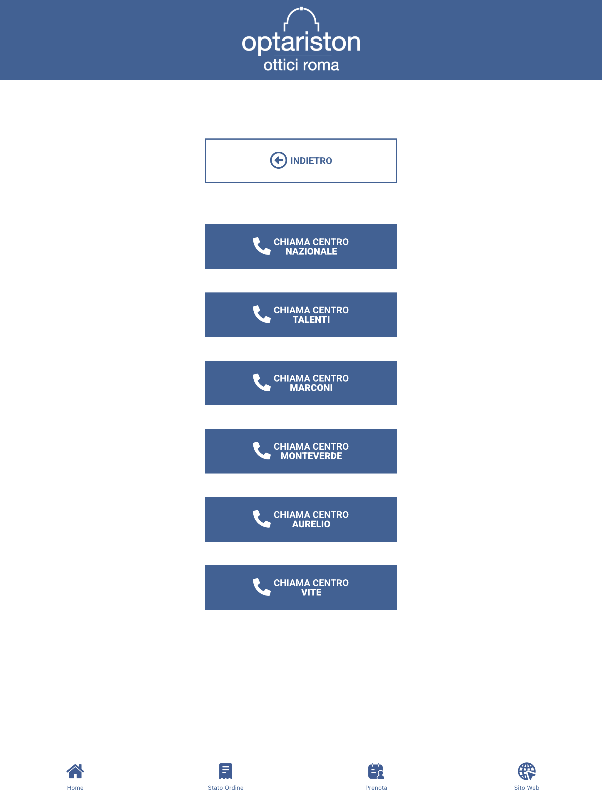 Optariston Ottici Roma screenshot 9