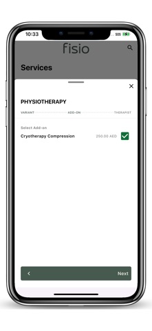 fisio - Recovery & Wellness screenshot