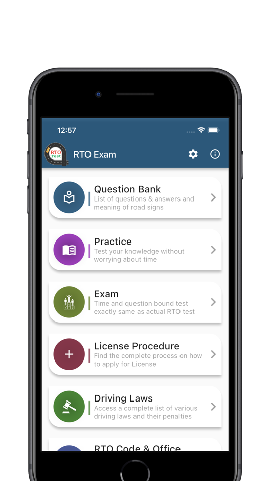 #1. RTO Driving Licence Test (iOS) By: G Sanghani