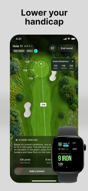 Scratch AI - Play Better Golf screenshot 3 of 7