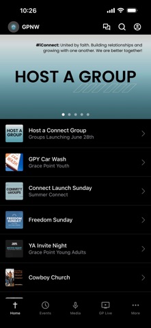 Grace Point Northwest app screenshot 2