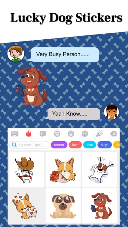 Lucky Dog Animated Stickers screenshot-3