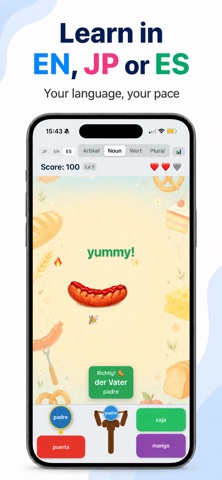 German Word Blast screenshot