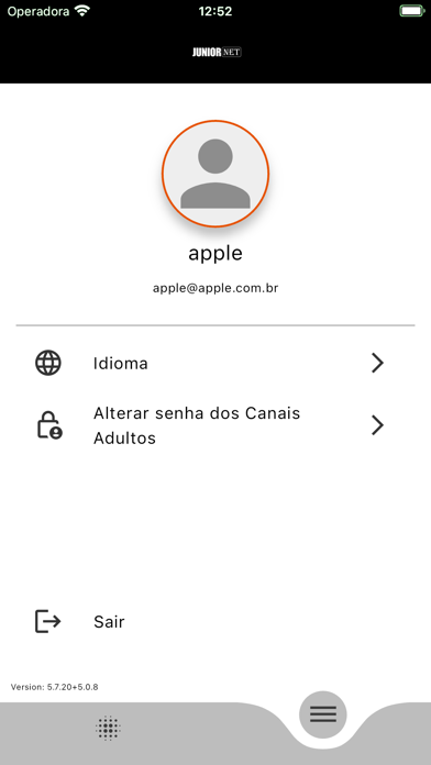 JuniorNET TV iPhone screenshot