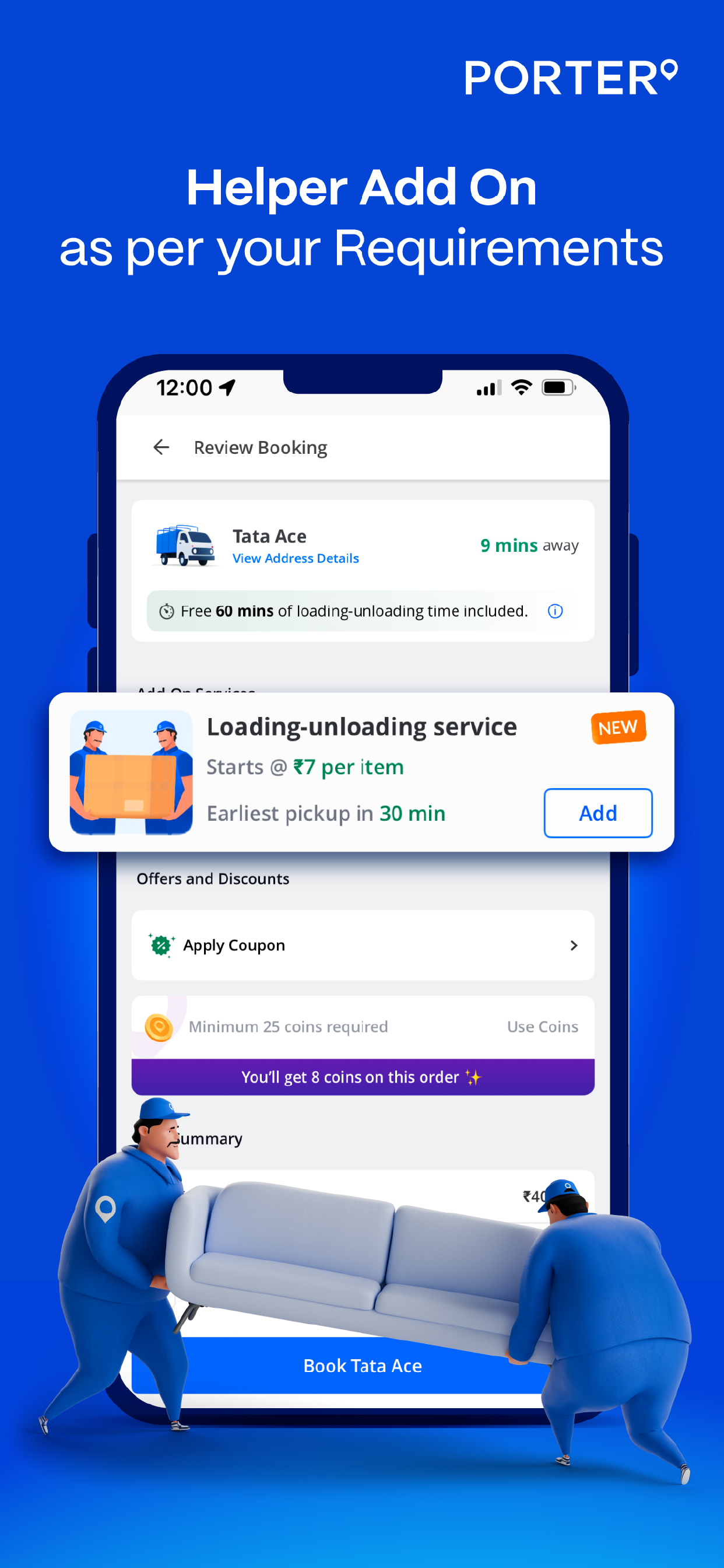 Porter - Logistics Service App screenshot 5