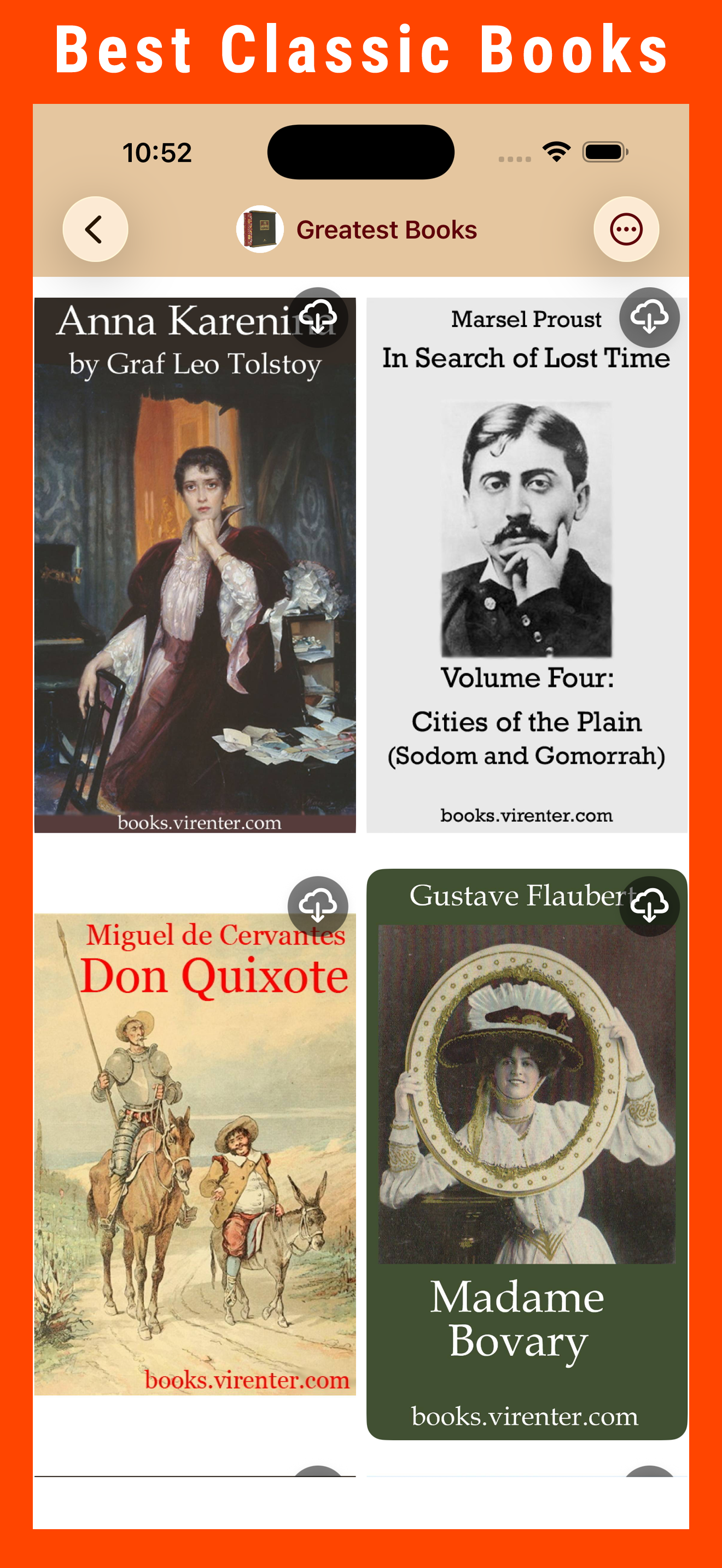 Best Classic Books screenshot 3