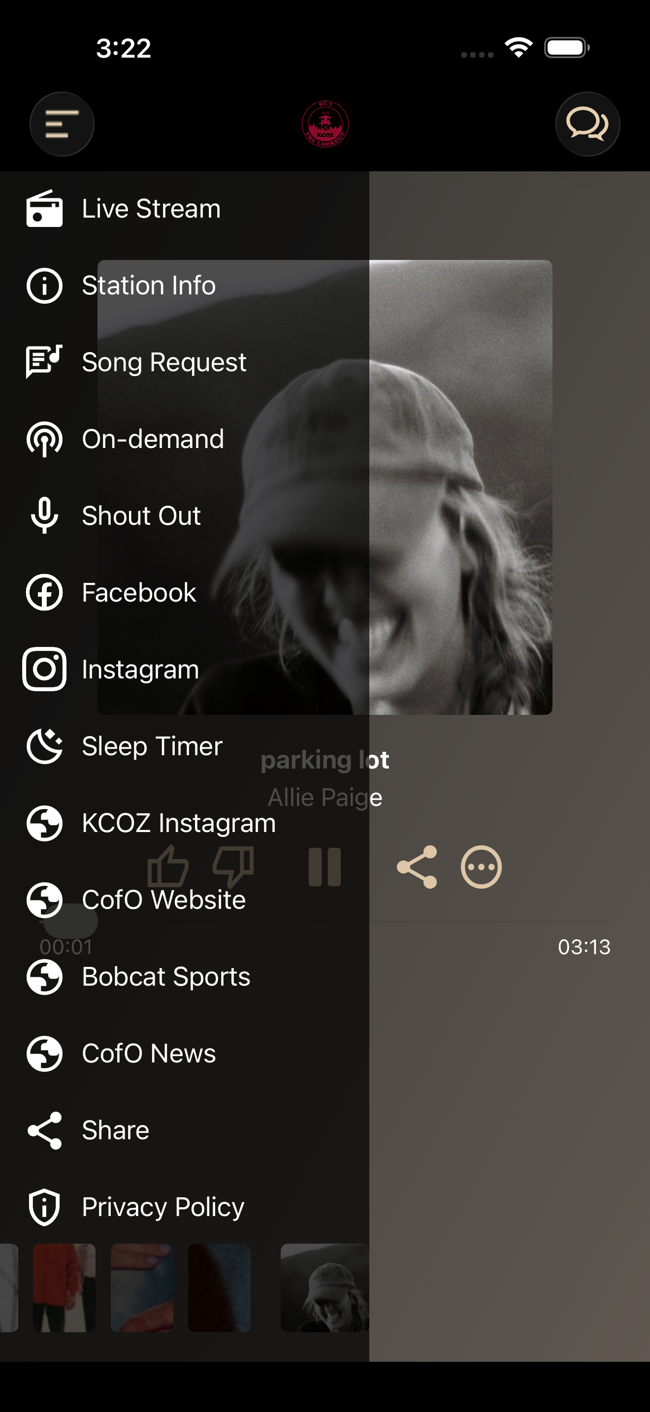 KCOZ Radio screenshot 3