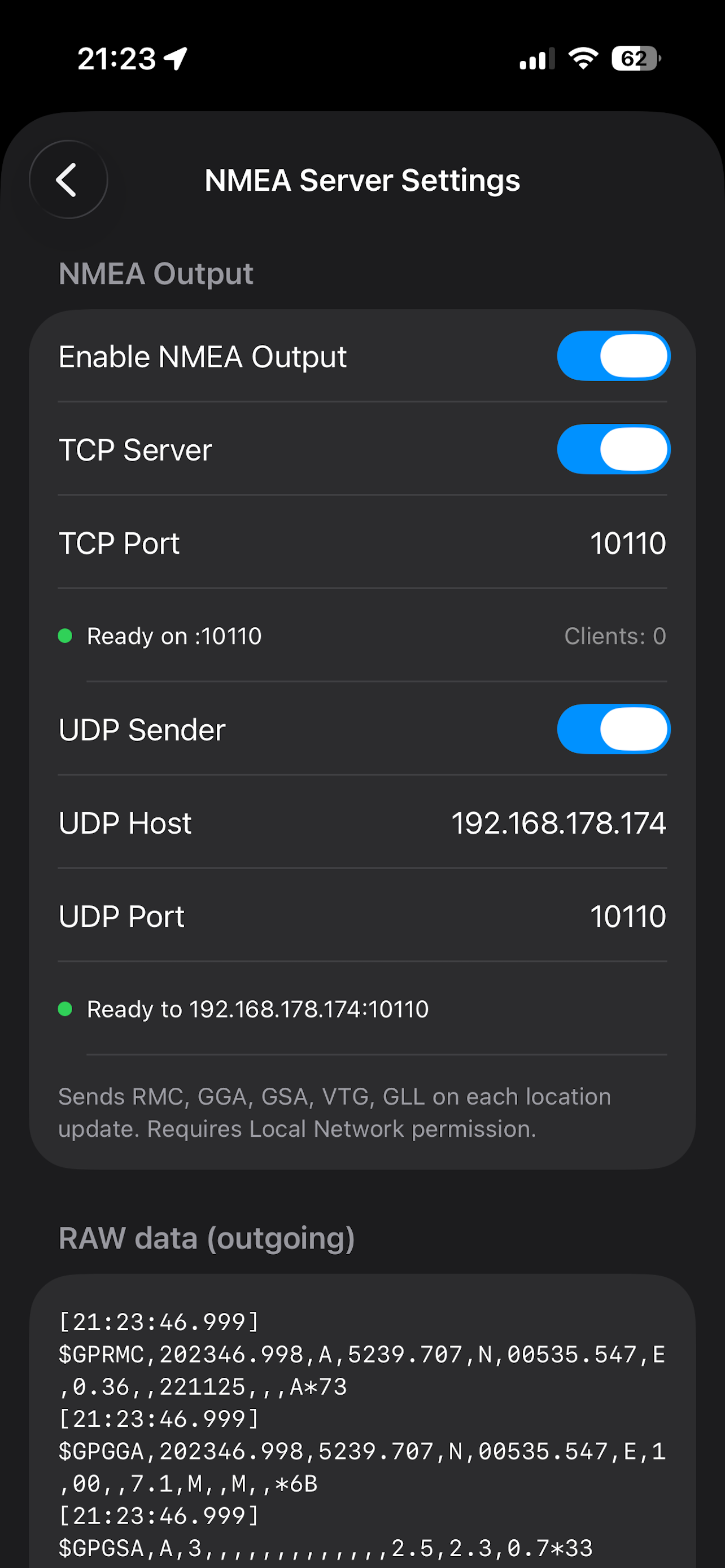 GPS Metrics screenshot 2