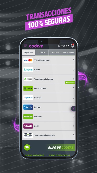 Codere: Apuestas Deportivas ES iPhone screenshot 10