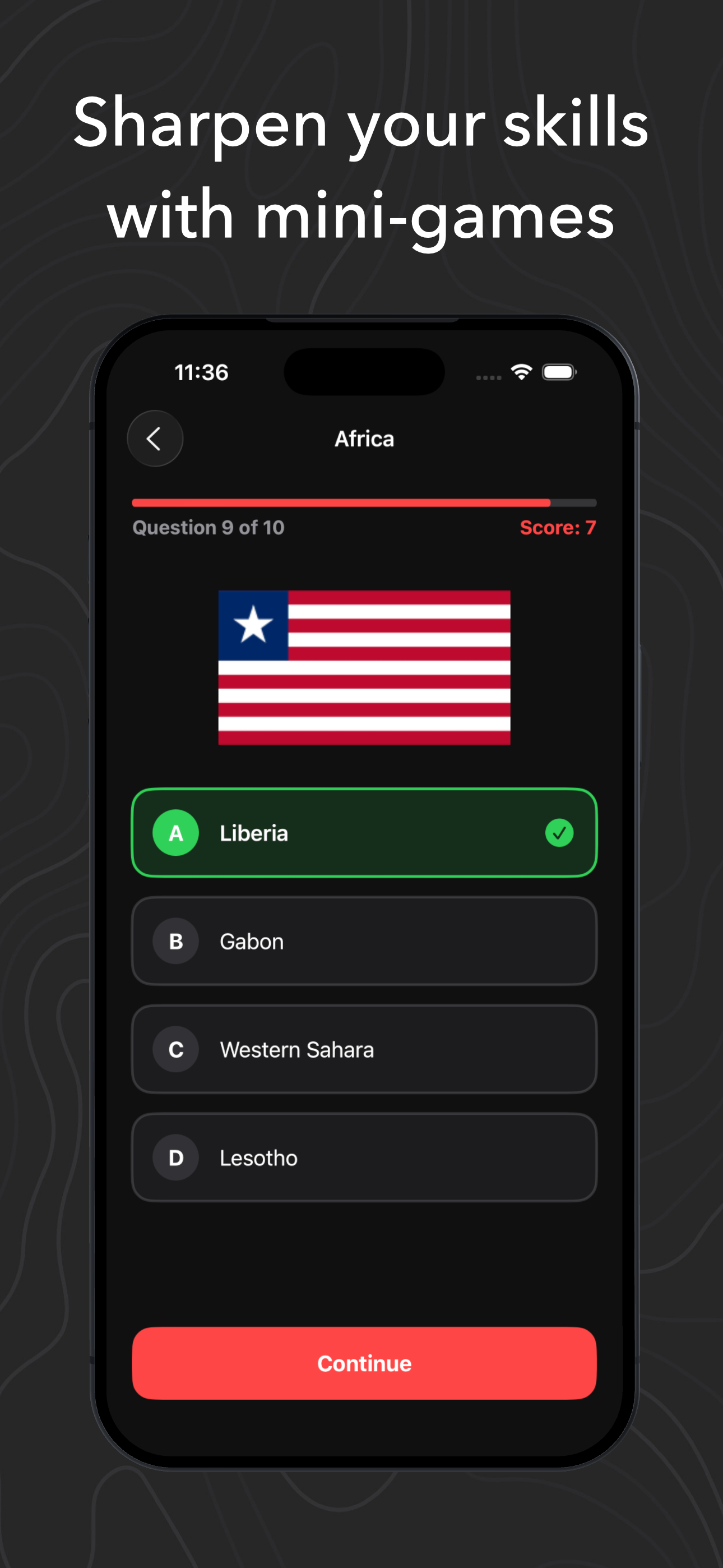 GeoSwipe screenshot 11