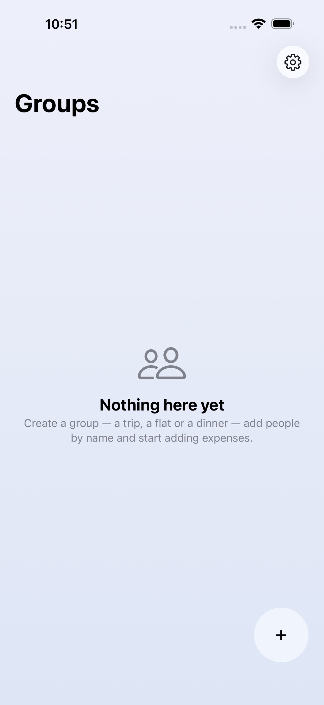 Screenshot 1 of Split — Shared Expenses