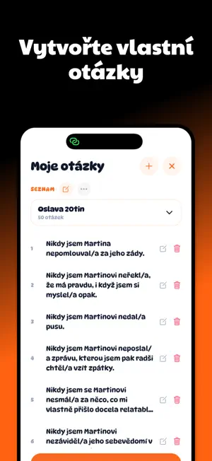 Nikdy jsem! Otázky (CZ) screenshot 3
