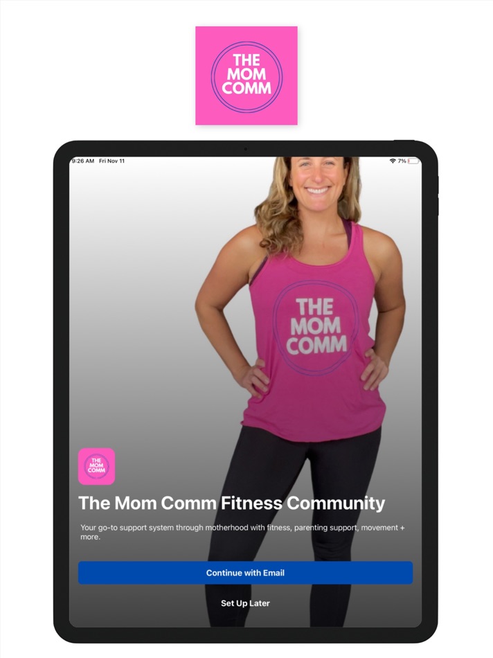 #1. The Mom Comm (iOS) Bởi: Sutra Fitness, Inc.