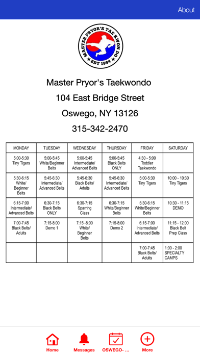 Screenshot #2 pour Master Pryor's TaeKwondo