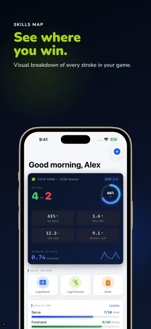 Tennis Stats Tracker - Serve screenshot 3