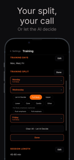 Next Set: AI Workout Planner screenshot 4