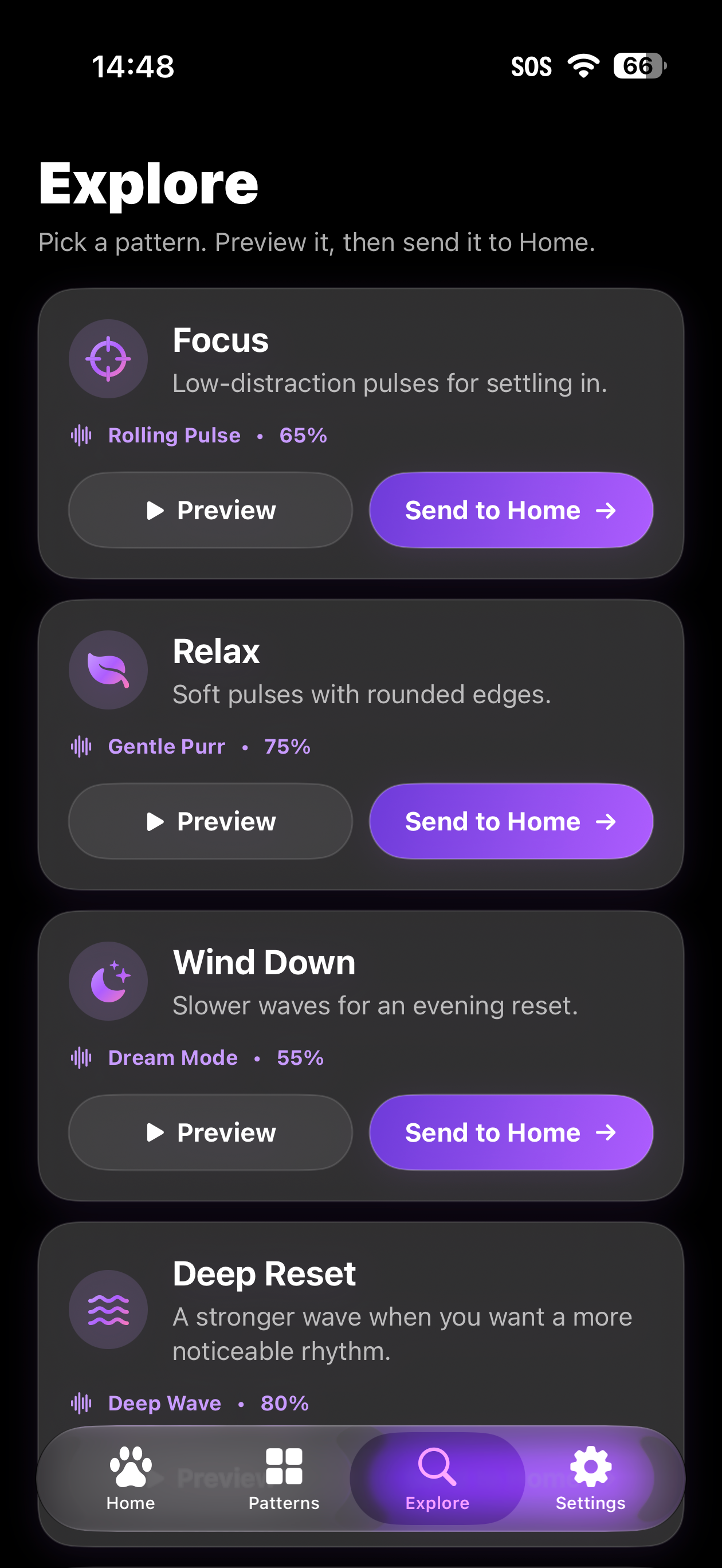 PurrPocket: Vibrating Massager screenshot 5