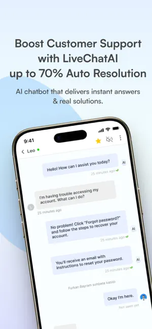 LiveChatAI screenshot 1
