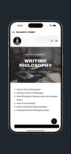 Philosophy Student screenshot 3