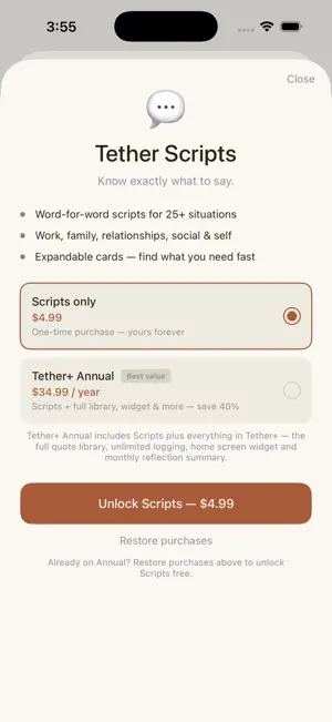 Tether: Set Boundaries screenshot 4
