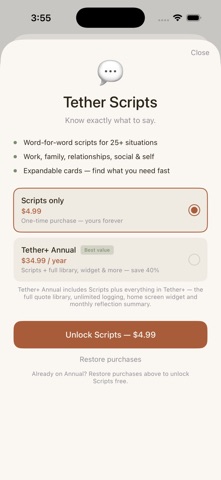 Tether: Set Boundaries Screenshot 4 of 8