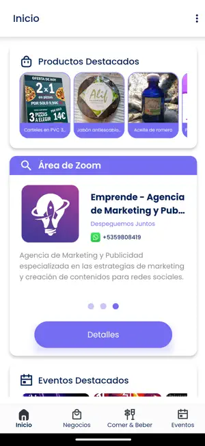 La Lupa App screenshot 2