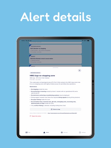 BlueBaħar App Store preview screenshot 9
