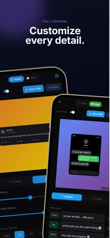 Postframe iPhone screenshot