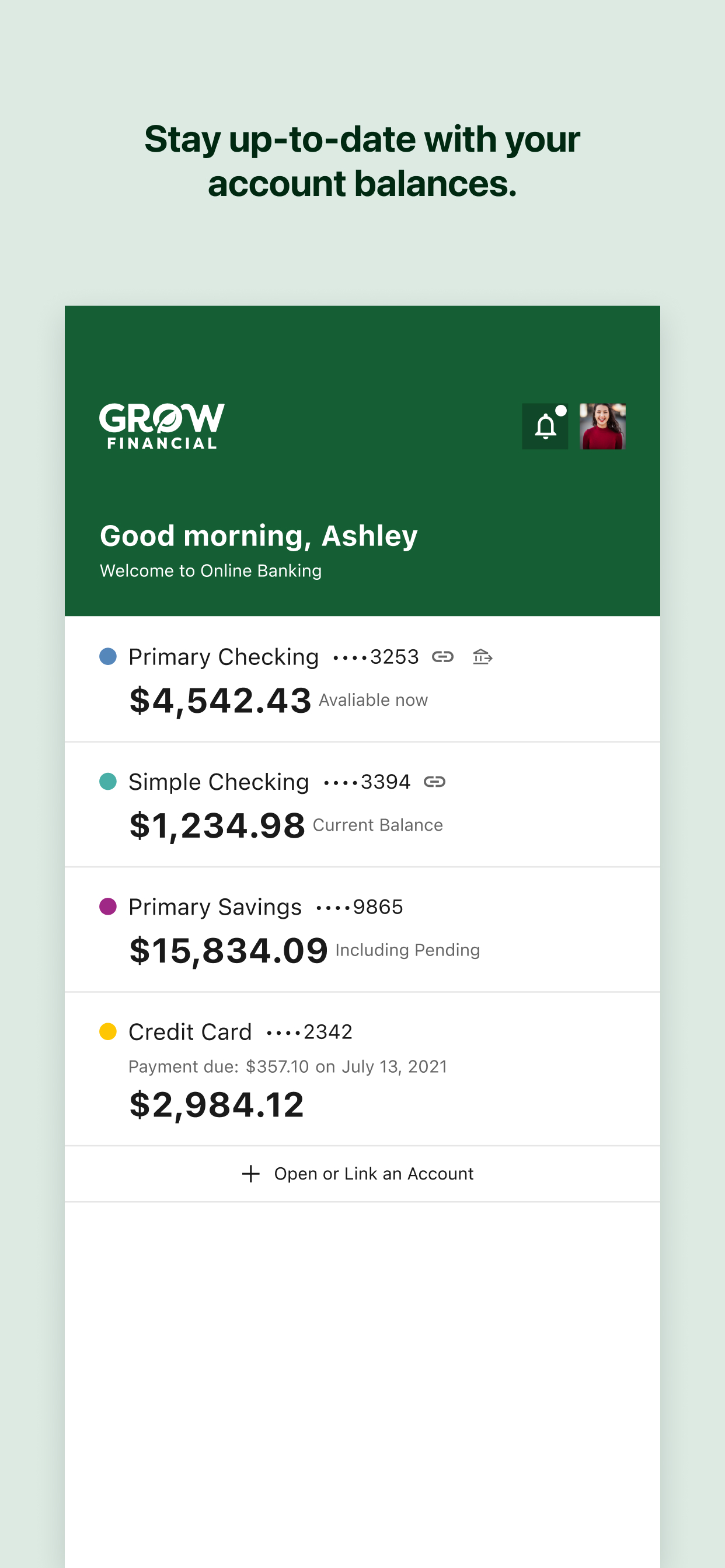 Grow Mobile Banking screenshot 2