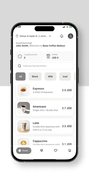 Base Coffee screenshot 1