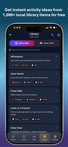 MoodTwist: Get Activity Ideas Screenshot 8 of 9