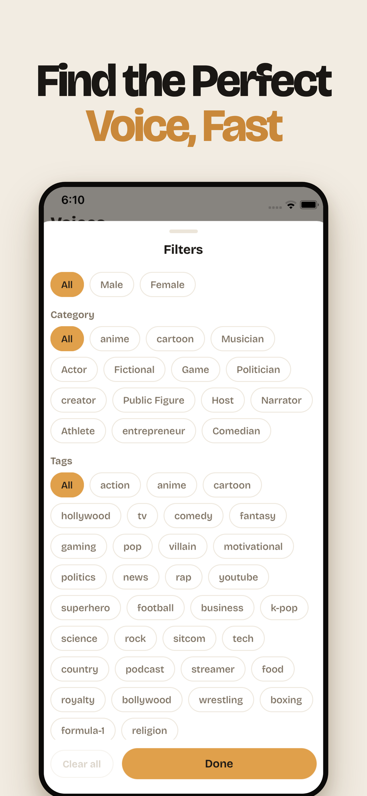 Fish Labs: AI Text to Speech screenshot 5