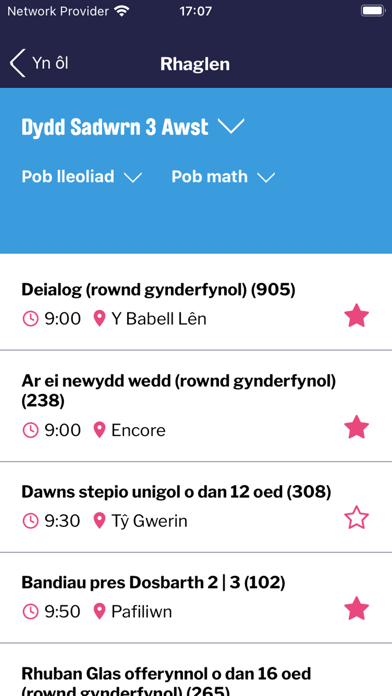 Eisteddfod Screenshot