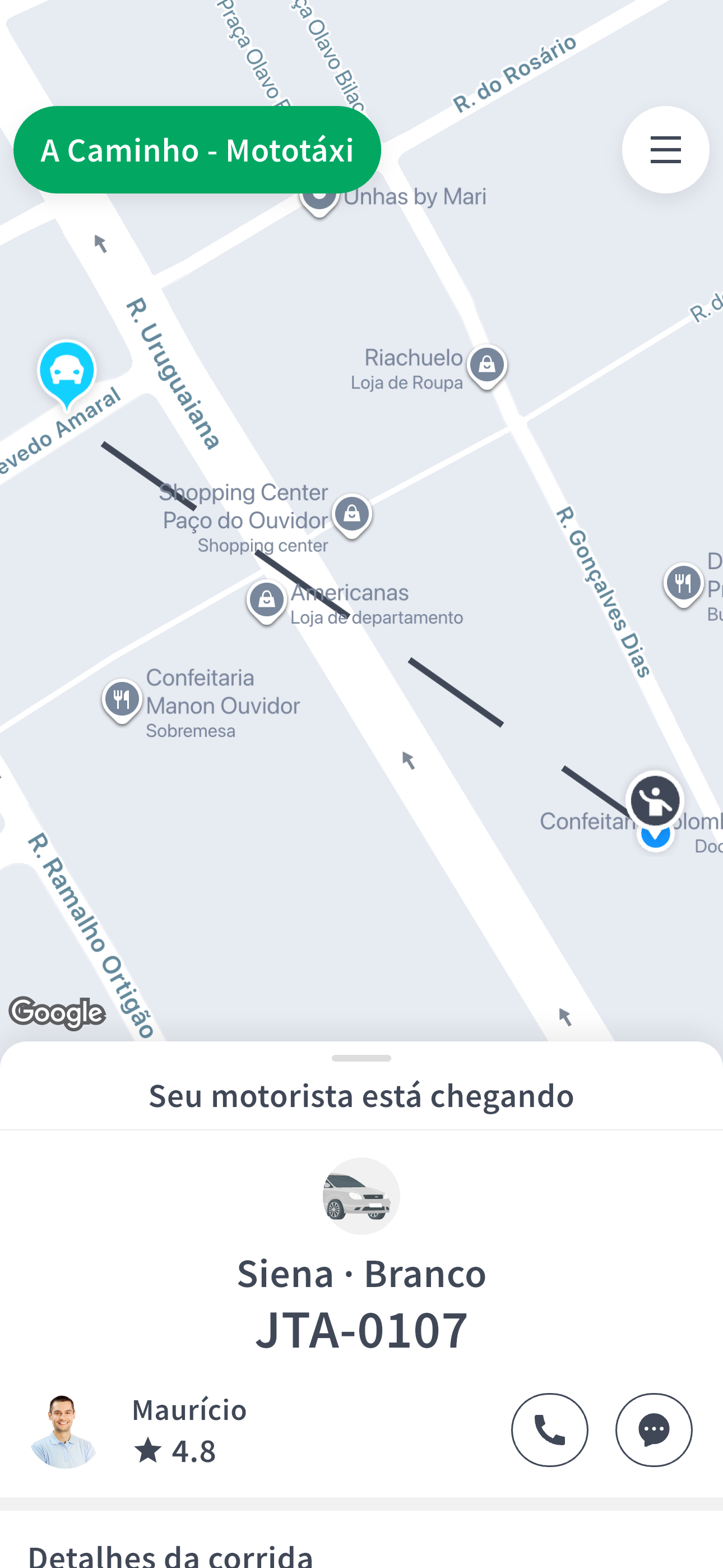 A Caminho - Mototáxi