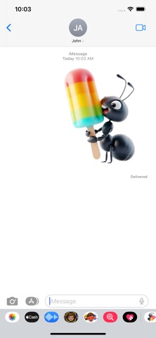 Popsicle Ant Stickers screenshot