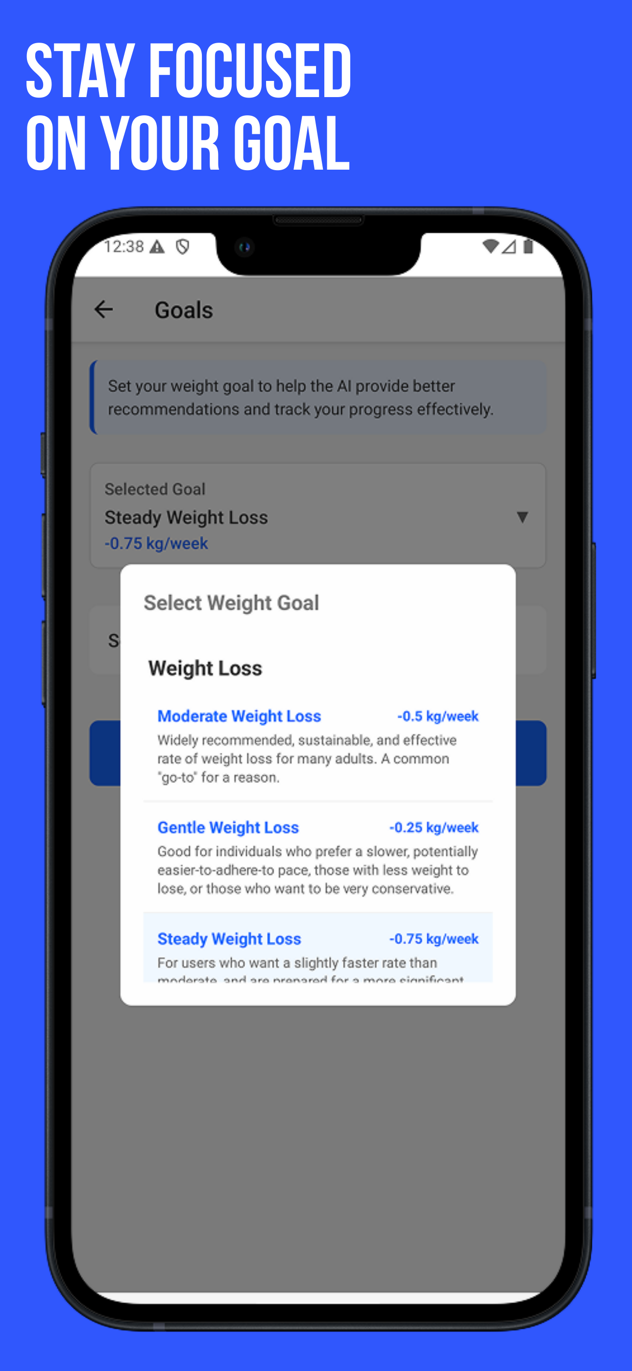 WeightyAI: Smart Weight Coach screenshot 4