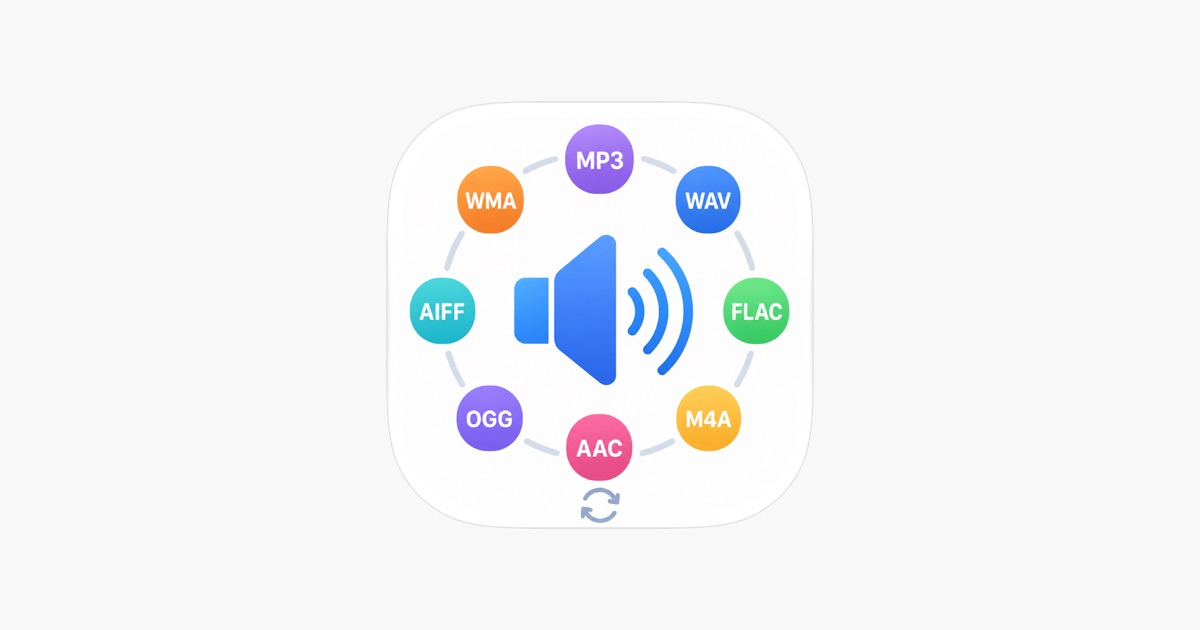 ‎Audio Converter: MP3, WAV, M4A-app - App Store