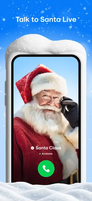 Santa Hotline - Talk to Santa screenshot 1
