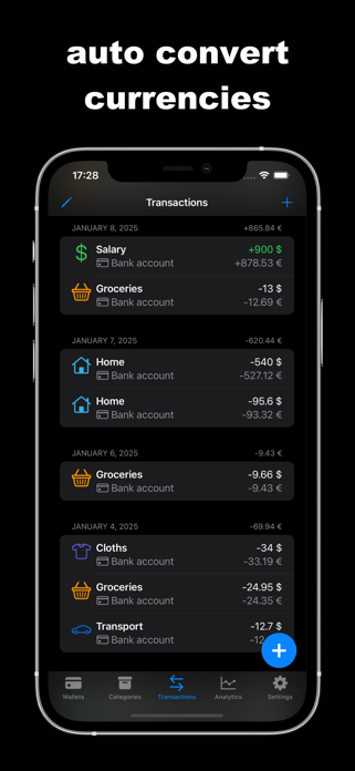 xpenses: spending tracker Screenshot 2 of 4