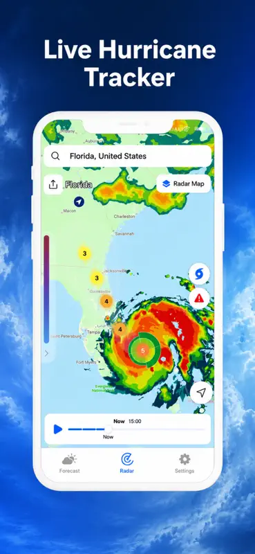 NOAA Weather Radar & Live Map screenshot 1 of 4