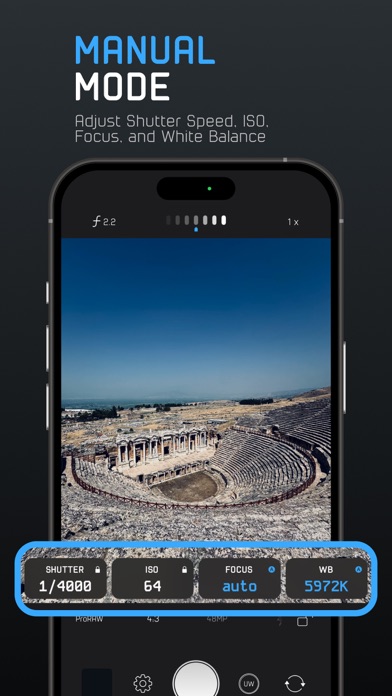 ProCam - Capture ProRAW photos Screenshot