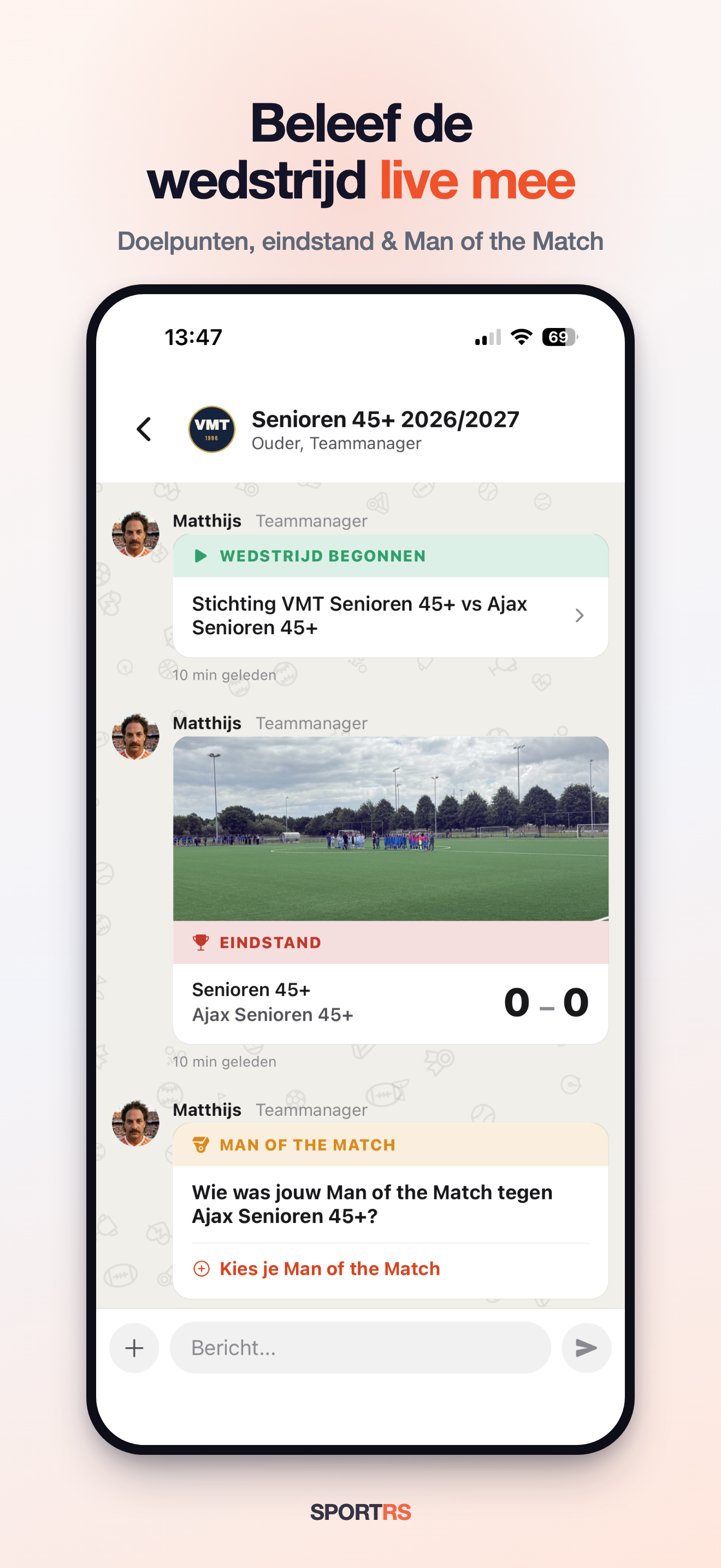 Sportrs Teamsport screenshot 2