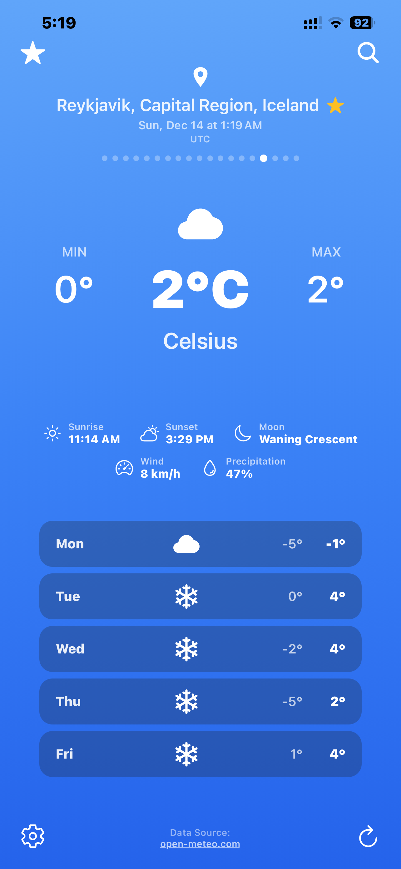 cfWeather