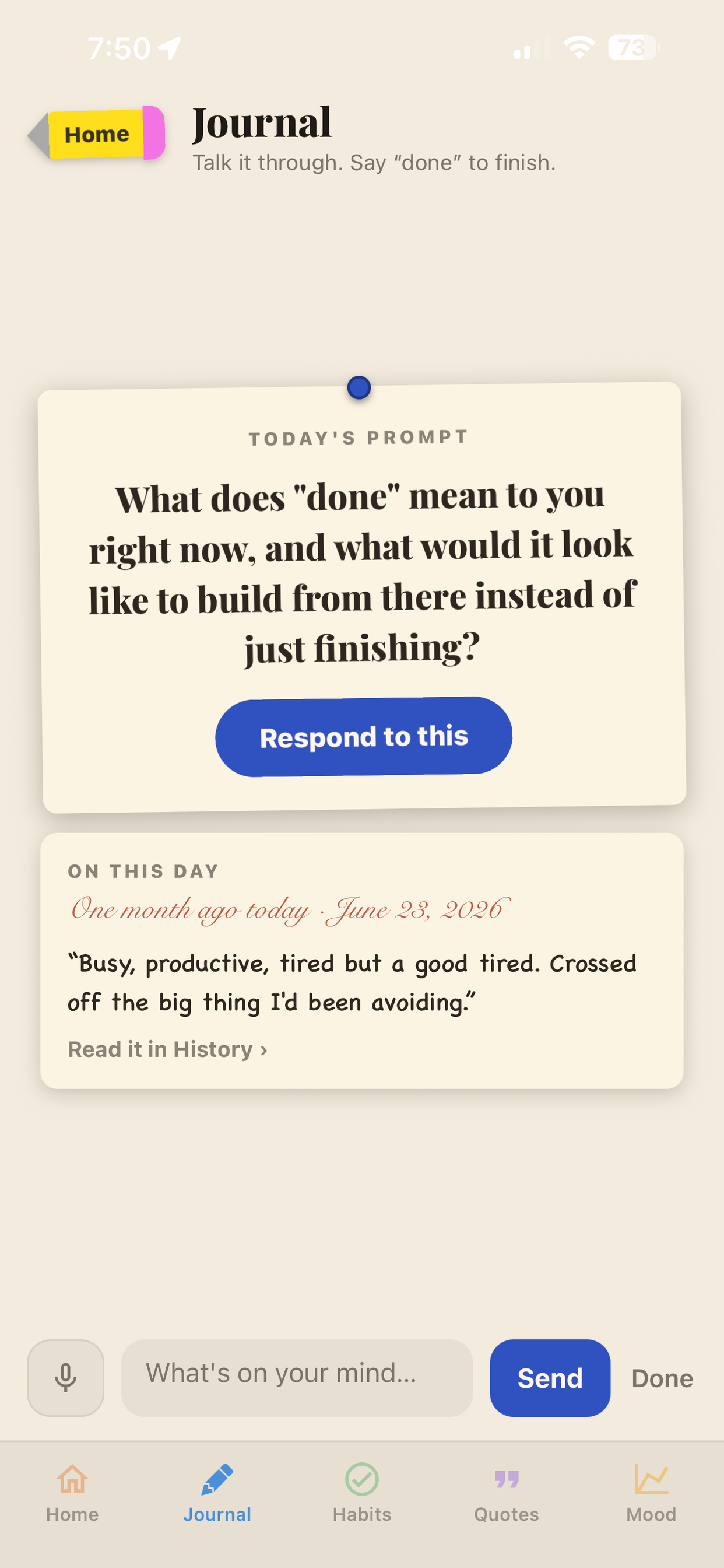 My JRNL - Journal & Habits screenshot 2