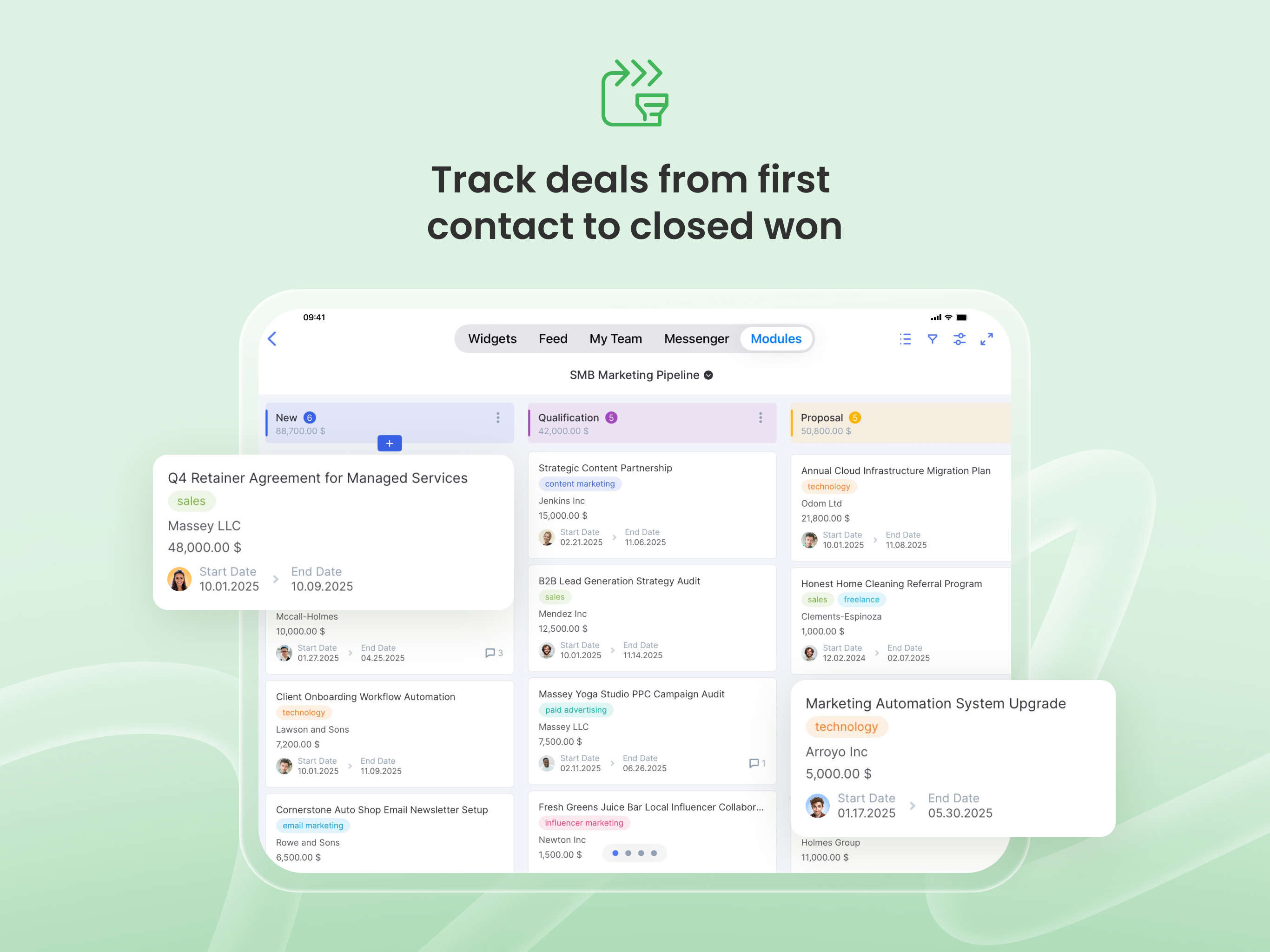 Flowlu: CRM & Projects